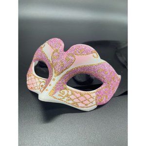 Pink Glitter Kid’s Masquerade Ball Mask